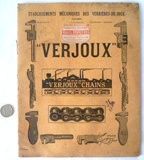 ANCIEN CATALOGUE AVEC TARIF