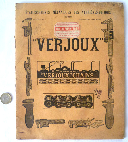 Ancien catalogue avec tarif - avec,