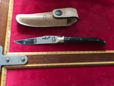 couteau ancien NOS rare FORGE DE LAGUIOLE antique knife coltello messer etui DR