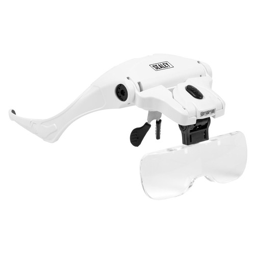 Lunettes loupe led sealey - loupe, avec