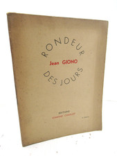 JEAN GIONO RONDEUR DES JOURS