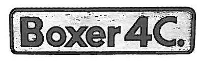 Emblème boxer pour - 4c, alfa