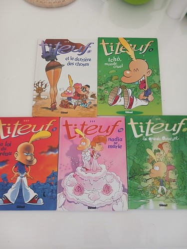 Lot titeuf tomes 5 - titeuf,