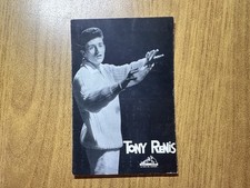 Carte Postale Photographie Chanteur TONY RENIS Non Voyagee DB