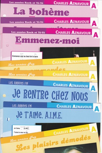 Charles aznavour lot - aznavour,