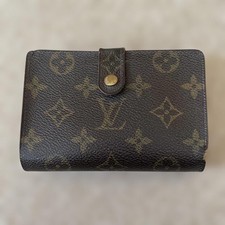 Portefeuille Louis Vuitton monogramme à deux volets pour hommes et femmes
