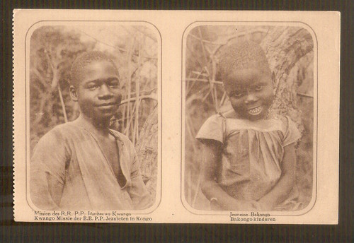 Congo belge cpa mission - cpa,