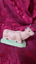 Santon Devineau Boeuf Couché 5,5cm De Haut Creche Noel