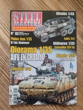 SteelMasters numéro 83, diorama 1/35, M24 Chaffee, modélisme ww2, ww1, tamiya 