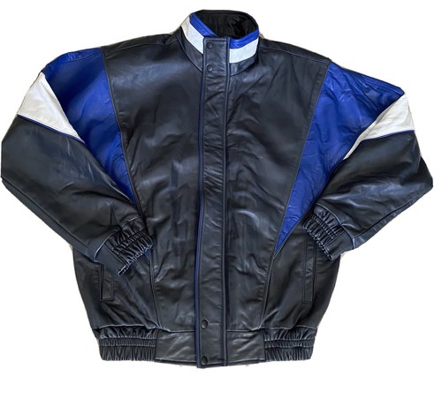 Saxon leather jacket - leather,