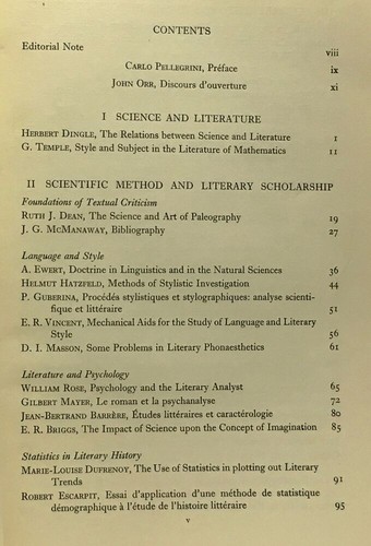 Literature and science - science,
