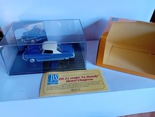 1/43 CITROËN DS 21 LE DANSY HENRI CHAPRON BOITE VITRINE ATLAS CERTIFICAT