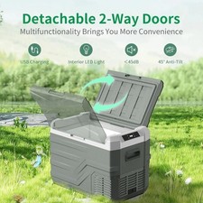 Réfrigérateur Voiture 12v 24v Portable Compresseur Congélateur Camping 25 35 45l