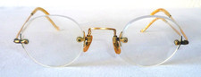 ANCIENNE PAIRE DE LUNETTES DE VUE VERRES CORECTEURS MONTURE SOUPLE