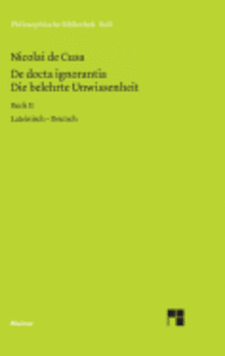 Die belehrte unwissenheit de - belehrte, (de