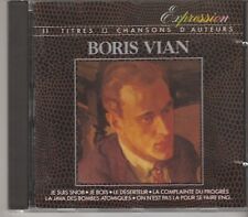 BORIS VIAN  " CHANSONS D'AUTEURS "  CD 11 titres  (COMME NEUF)