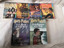 Lot 6 LIVRES HARRY POTTER- FOLIO JUNIOR Gallimard Lot 3