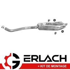 Silencieux arriere pour BMW 5er E34 520i 527