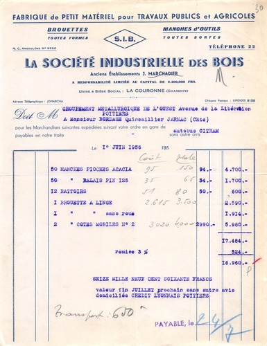 1956 fabrique petit - fabrique,