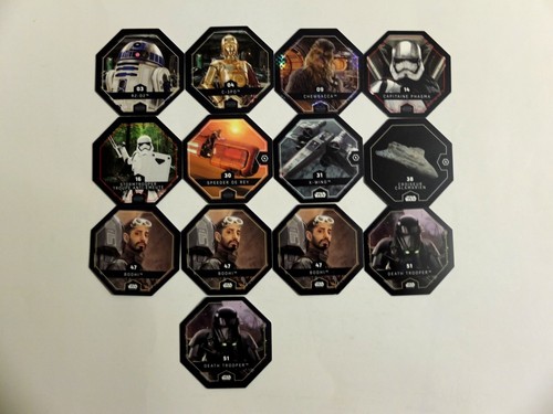 Lot jetons star - jetons, wars
