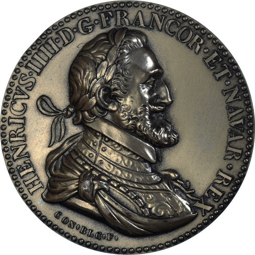 France médaille henri iv - france,, médaille,