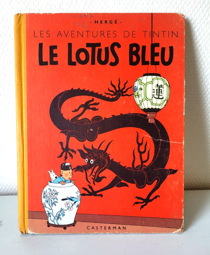 Tintin lotus bleu - -,