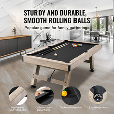 VEVOR Table De Billard 213,4