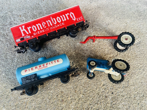Lot véhicules wagons - lot, 4