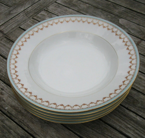 Assiettes creuses porcelaine - 5,