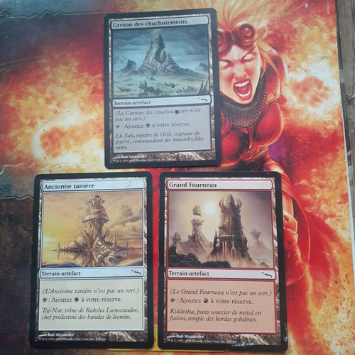 Cartes magic 3 terrain - cartes,