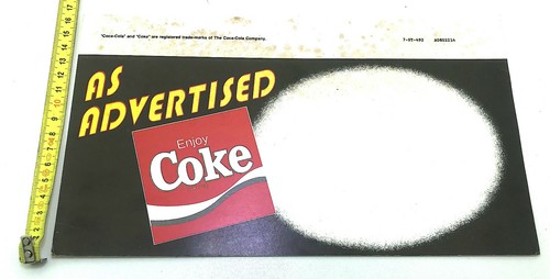 Carton publicitaire coca cola - carton,
