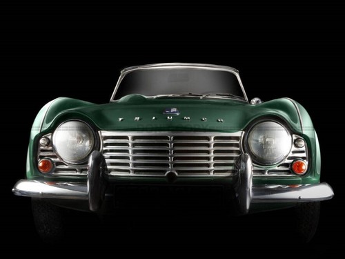 Photo triumph tr4 15x20 - triumph,