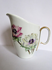 Ancien pot a lait - Porcelaine de LIMOGES Ancienne Fabrique Royale - Décor PAVOT