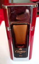 FLACON AVEC ETUI Parfum Must Cartier Vintage Dummy RESTE 1/4
