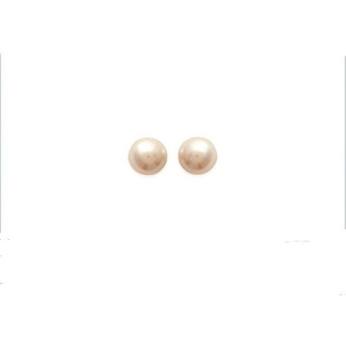 Boucles oreilles puce perle - d'oreilles, puce"perle