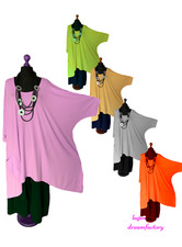 Lagenlook BIG-Long-Basic-Shirt