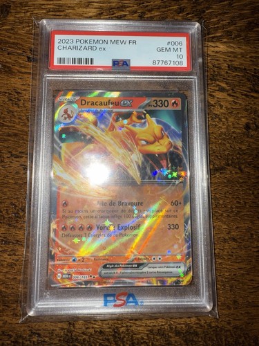 Carte pokémon dracaufeu ex - carte,