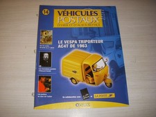 VEHICULES POSTAUX 14 VESPA TRIPORTEUR AC4T 1963 VANDAL WAGONS POSTE PIERREFITTE