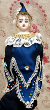 ANCIENNE POUPÉE MAROTTE MUSICALE TETE BUSTE F.GAULTIER XIX, costume plus récent!