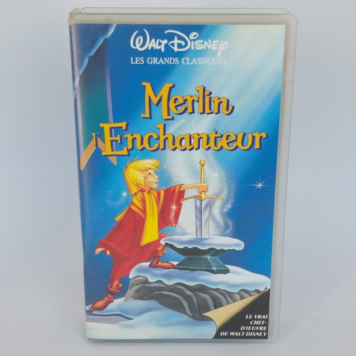 Merlin enchanteur vhs k7 - merlin,