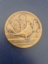 MEDAILLE BRONZE Société Nationale de COLOMBICULTURE 