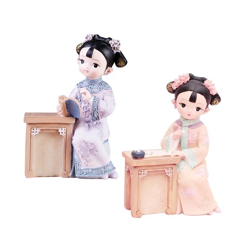 Statue chinoise figurine - figurine, de