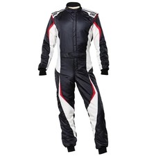 Combinaison de course OMP Racing Tecnica Evo Racing (FIA) noir blanc - taille 52