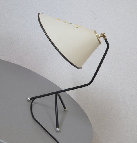 Ancienne lampe table pied - ancienne,