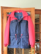 Veste Jacket Homme Vintage Sportswear Marine Rouge Taille 4 Sport 