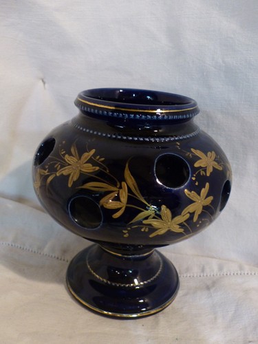 Vase crocus uze bleu - vase,