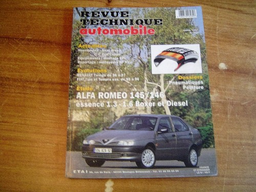 Revue technique mecanique - technique, alfa