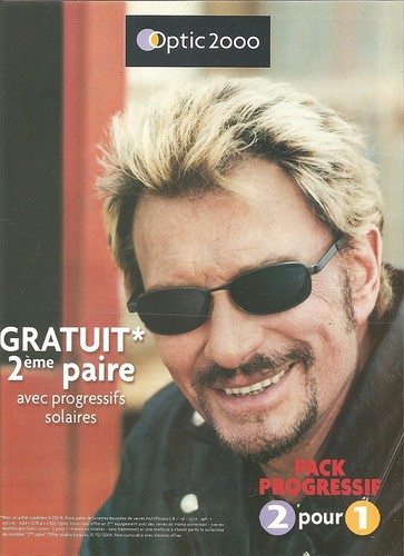 Publicite optic 2000 - 2000, johnny