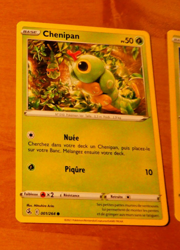 Pokemon francais card carte - pokemon,