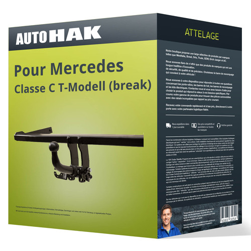 Attelage pour mercedes classe - pour,